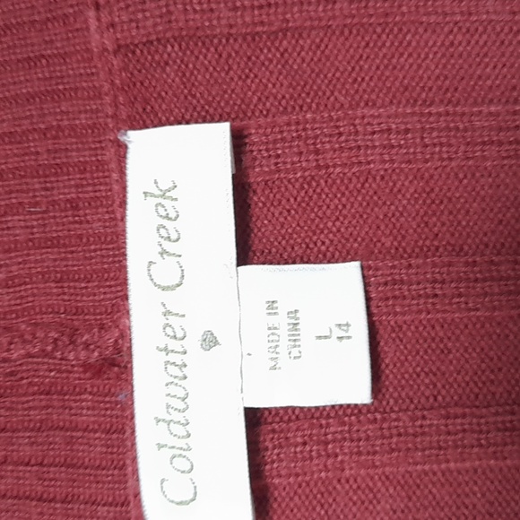 Coldwater Creek Open Sweater - Picture 2 of 5